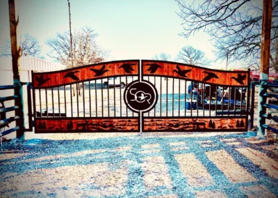 Sanders Creek Ranch Gate